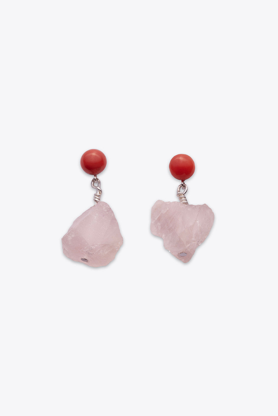 Adriatic Rose earrings
