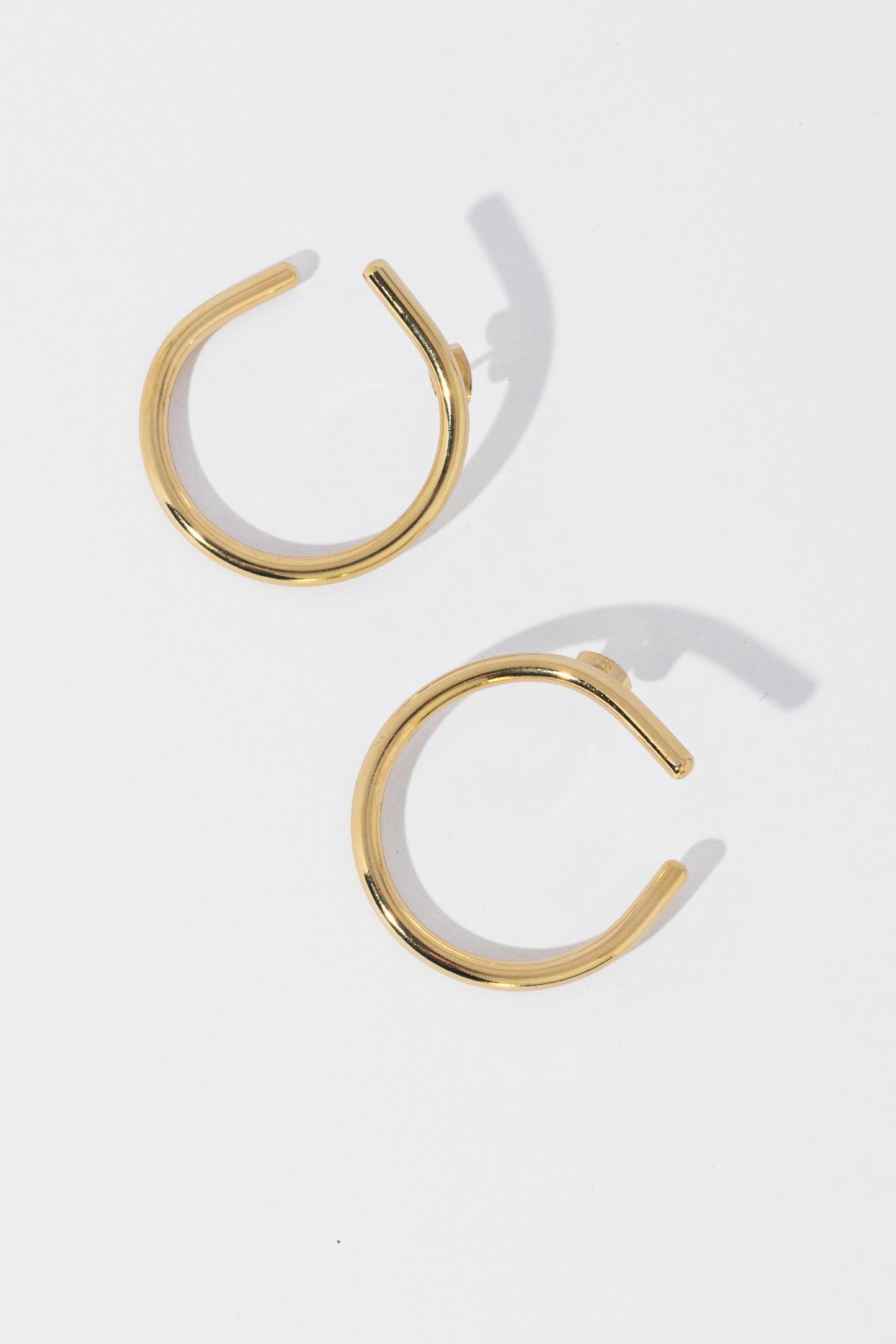 Twisted earrings size M