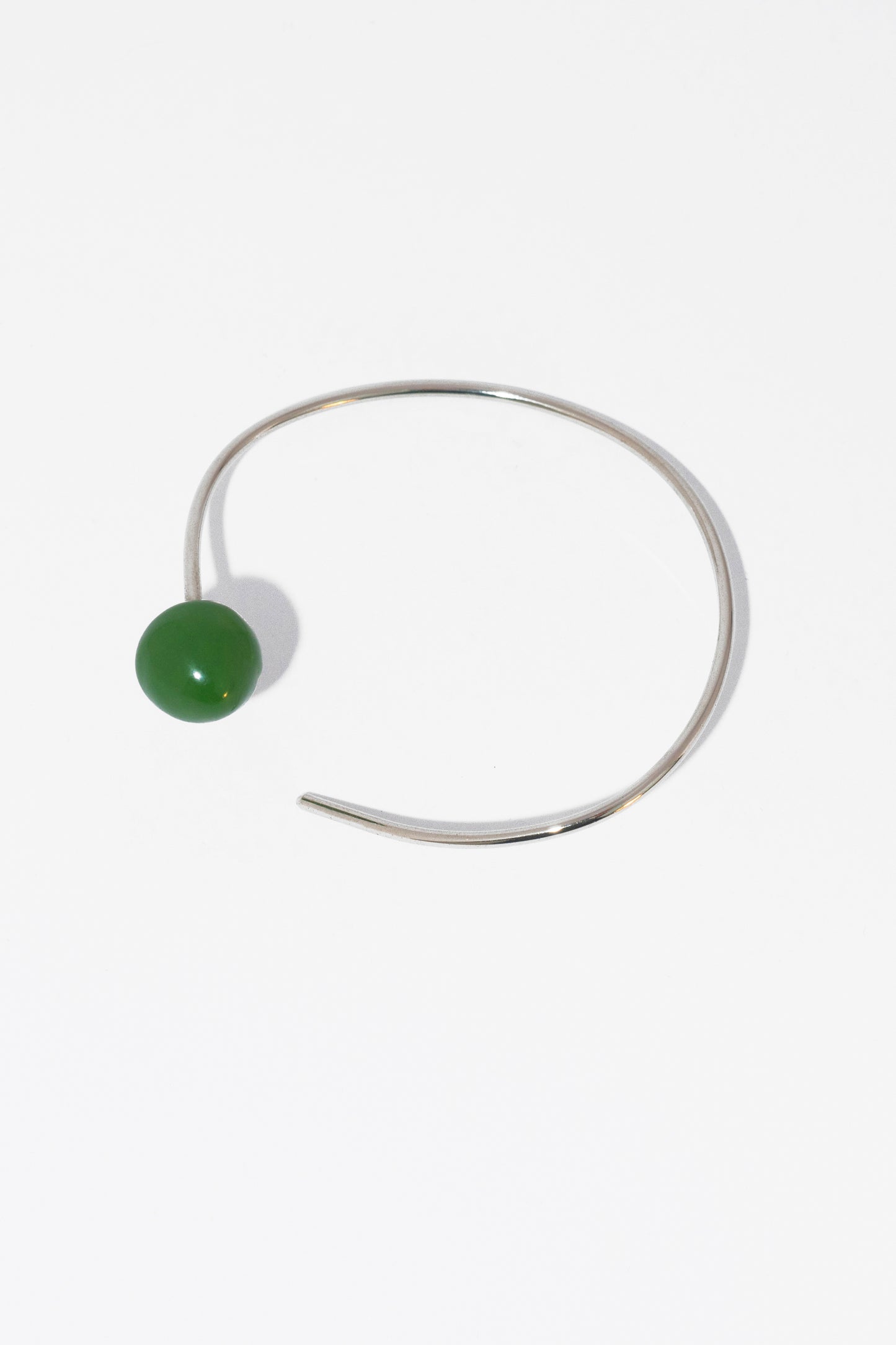 Marbles cuff with a hint of color