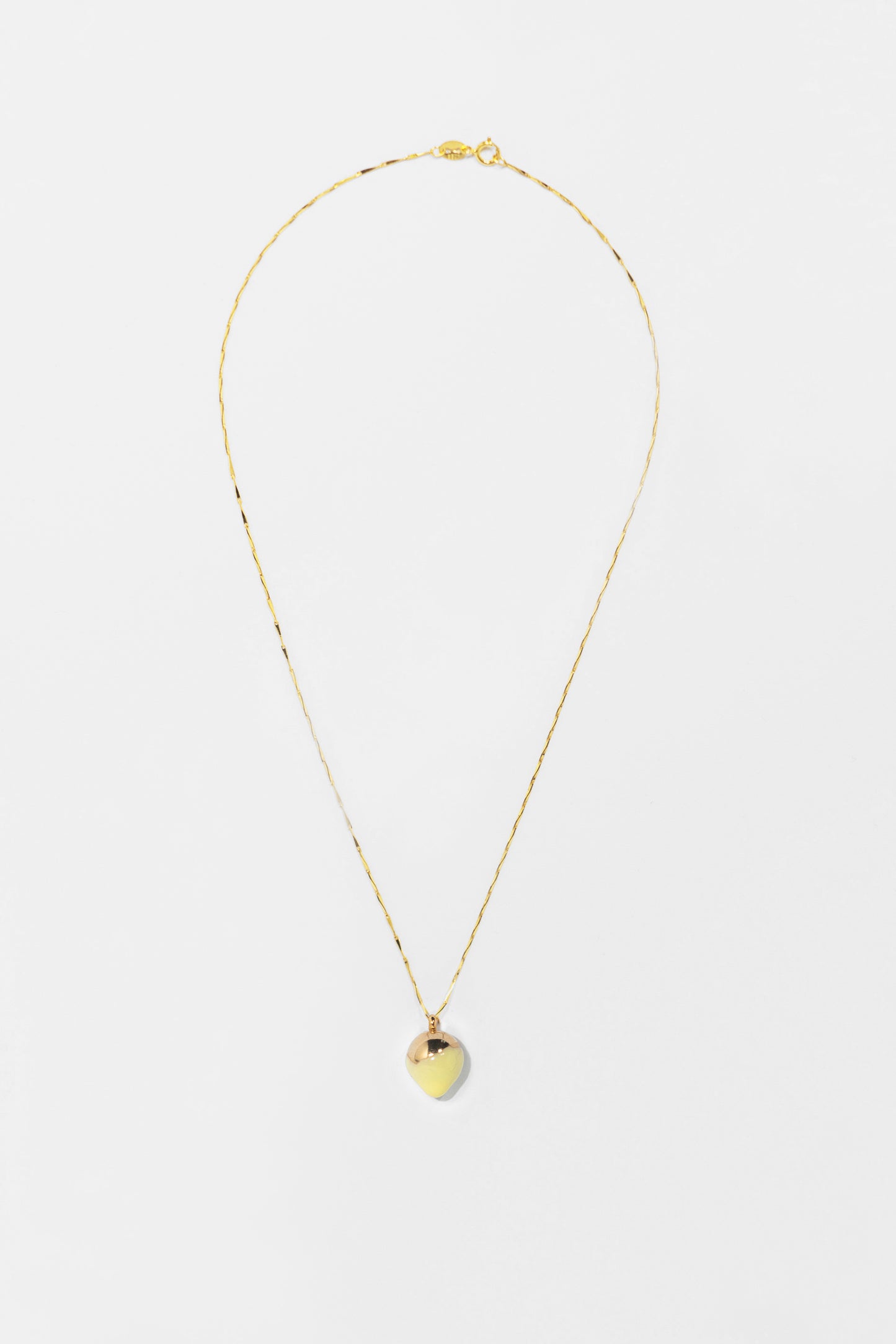 Marbles necklace with a hint of ivory