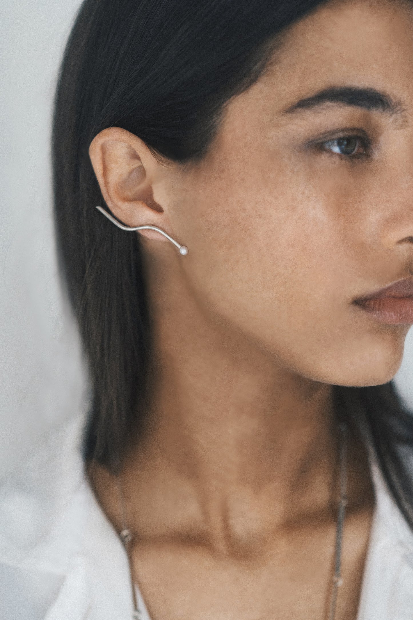 Waves earring 04