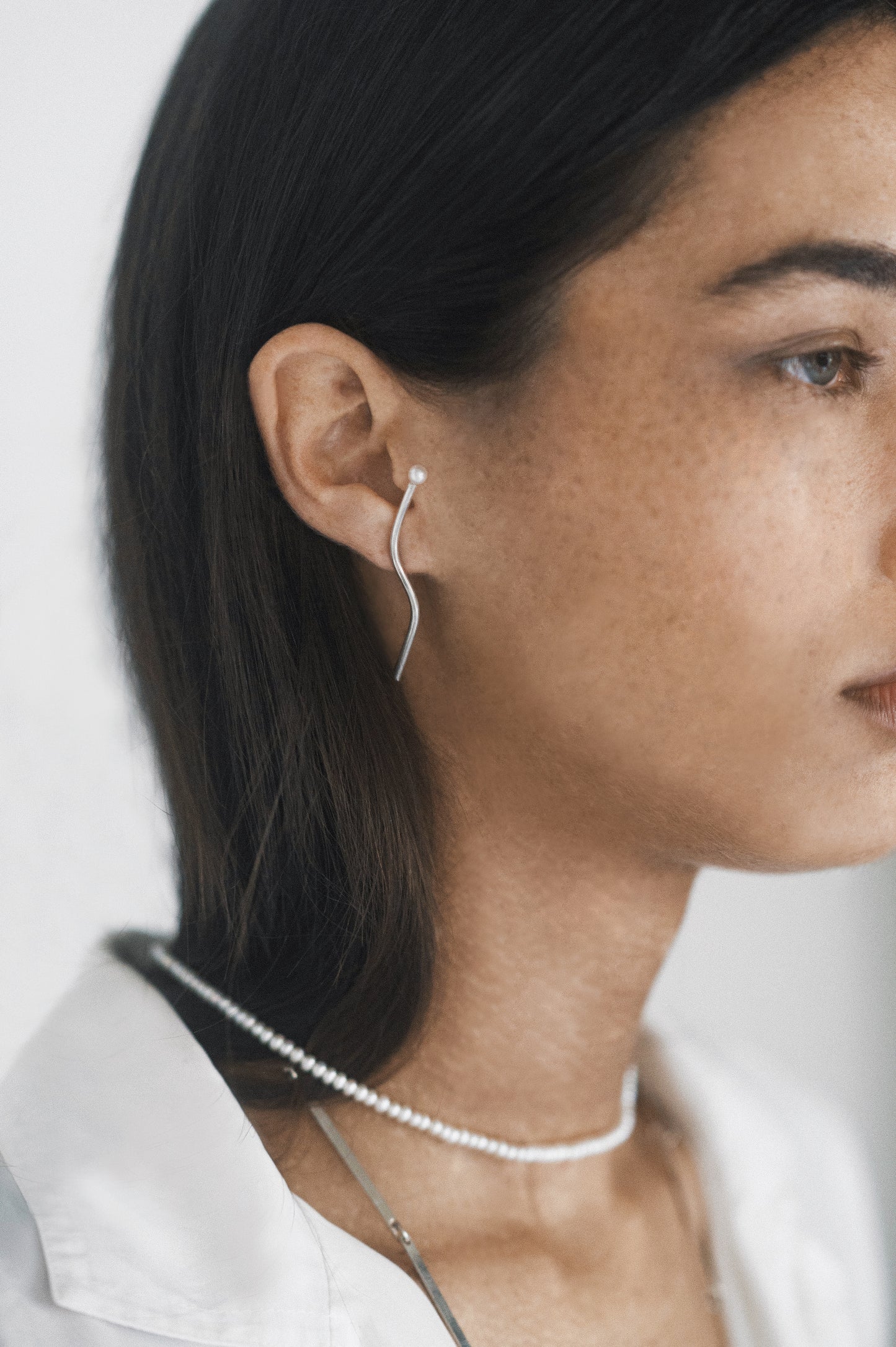 Waves earring 04