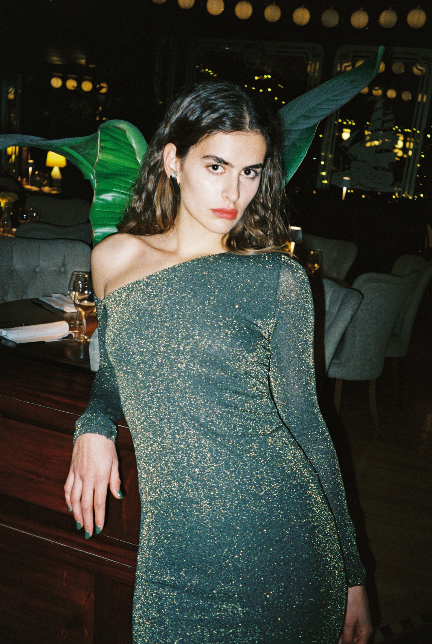 Ana dress/sparkling