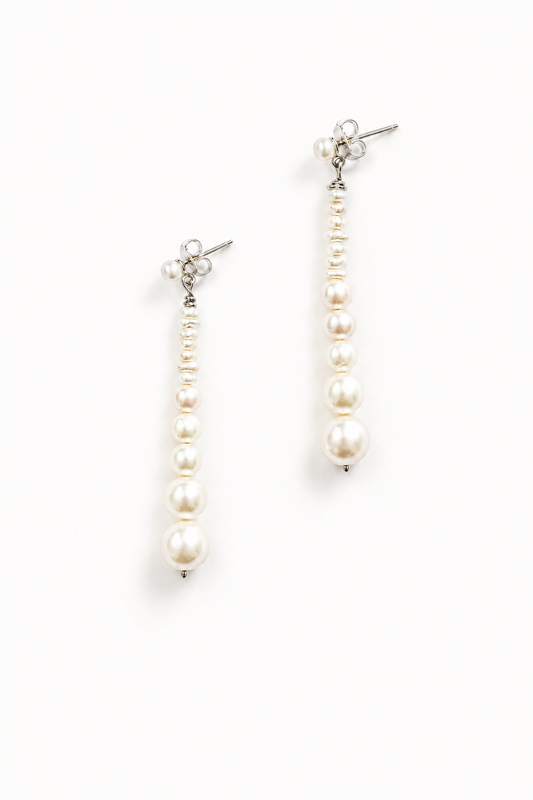 Pearl Cascade Earrings