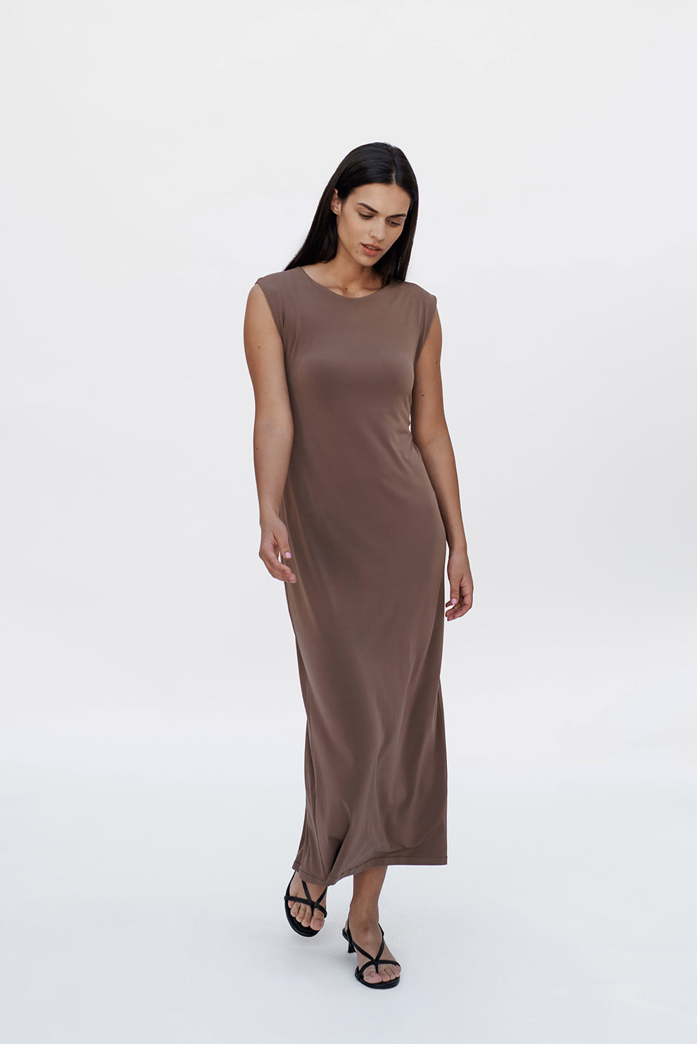Sexy Back dress/chocolate