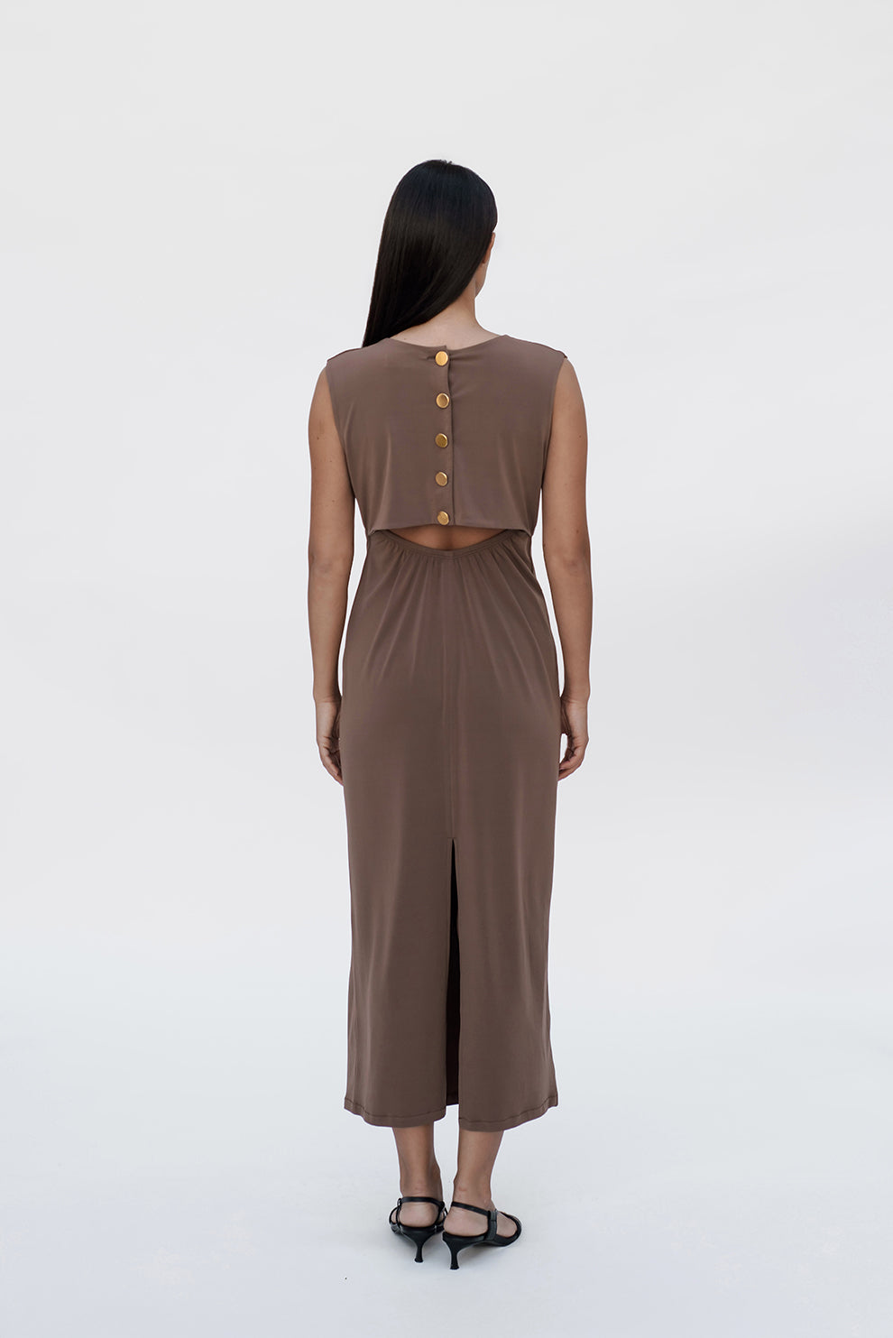 Sexy Back dress/chocolate