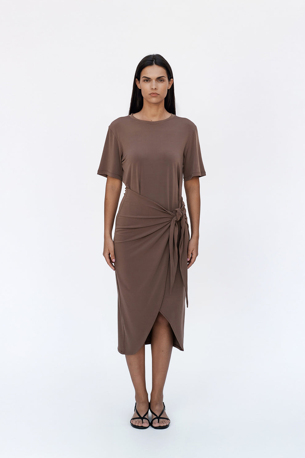 T-shirt knot dress