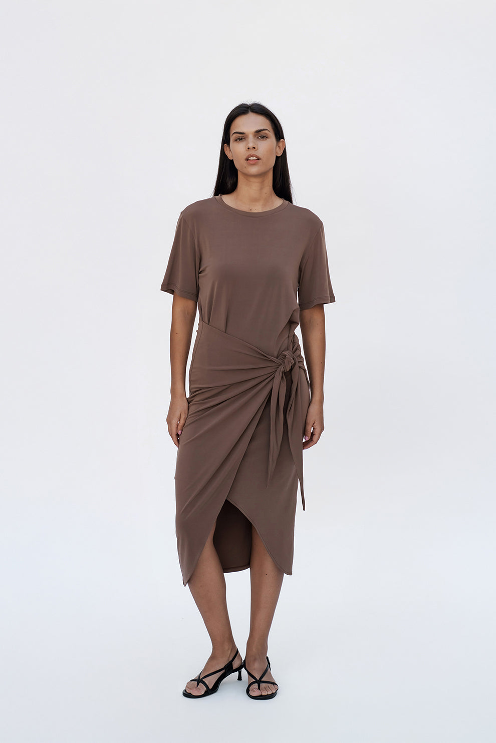 T-shirt knot dress