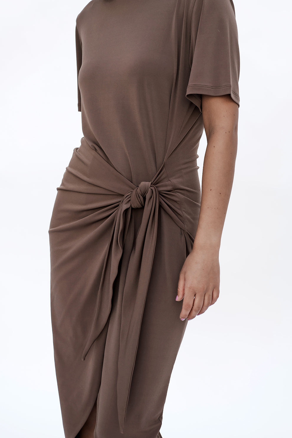 T-shirt knot dress