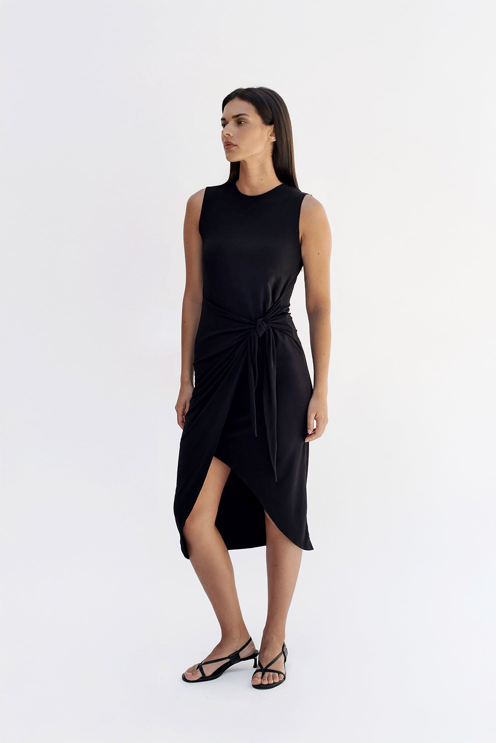 Knot dress/Black