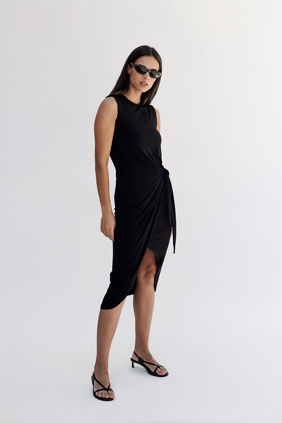 Knot dress/Black