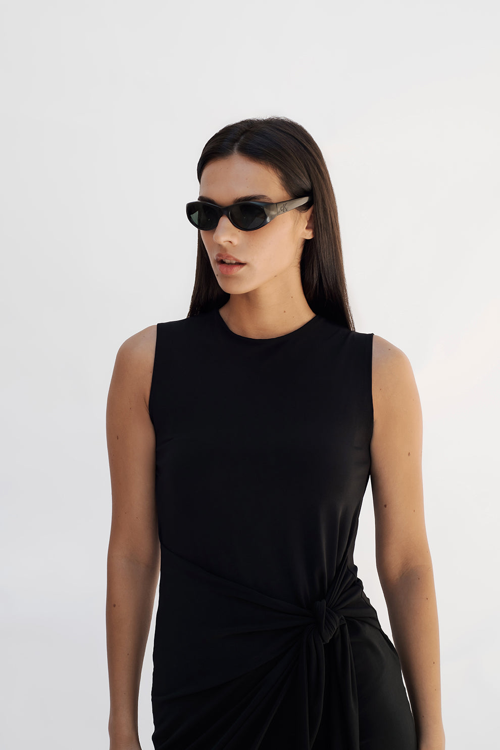 Knot dress/Black