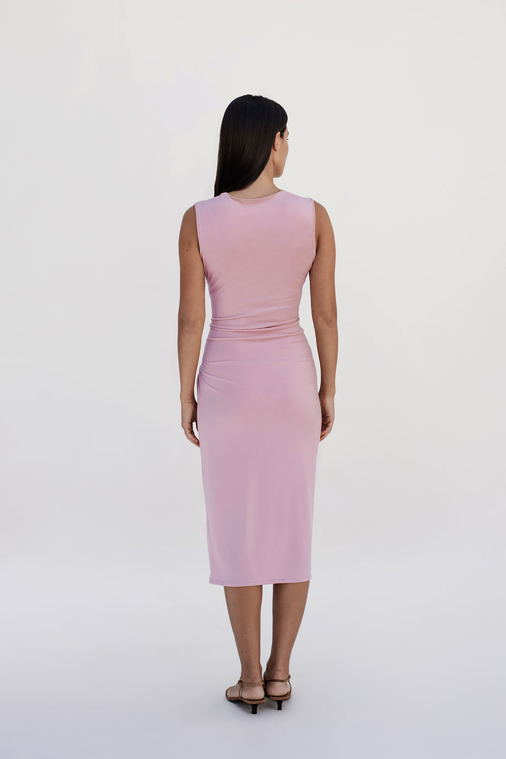 Knot dress/Pink
