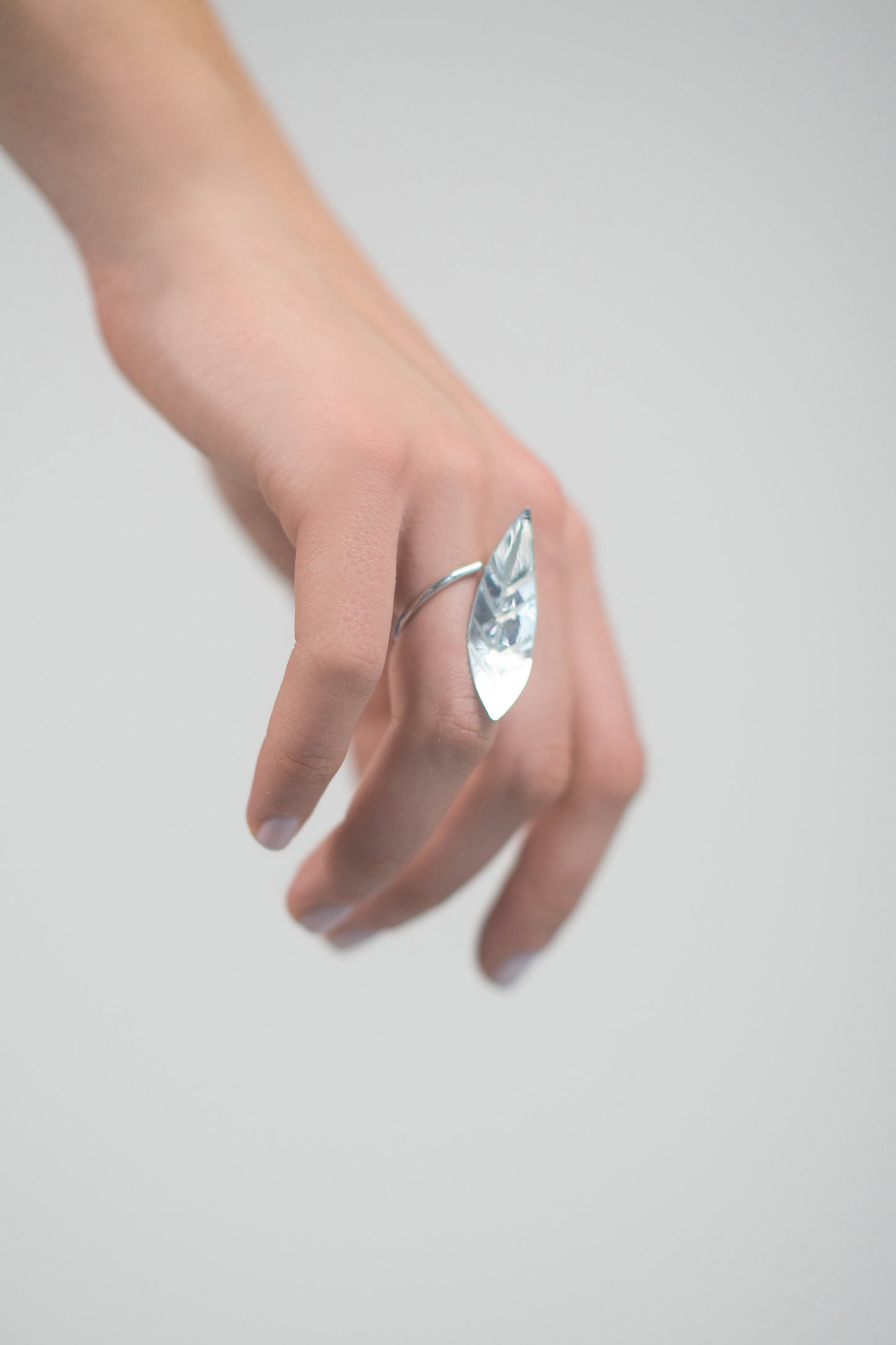 Olive leaf ring