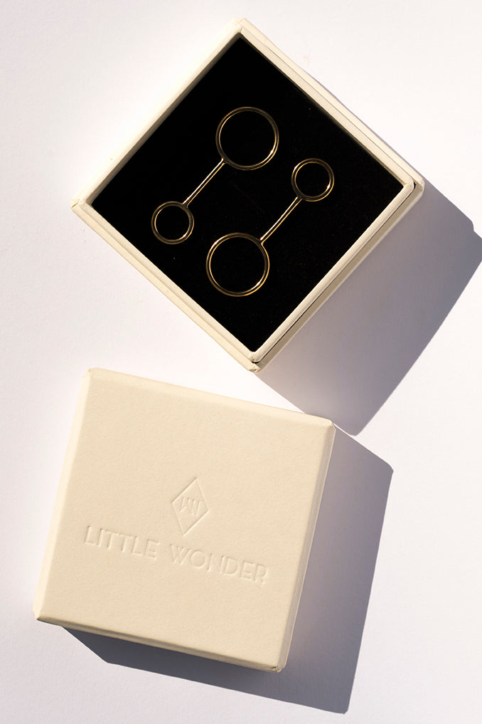 Let's blow bubbles earrings