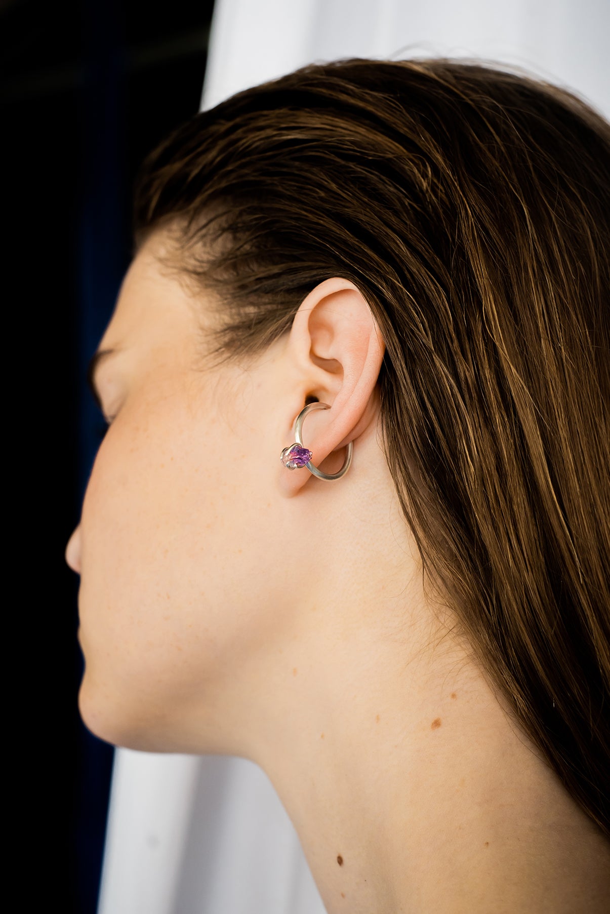 Candy ear cuff/ring size L