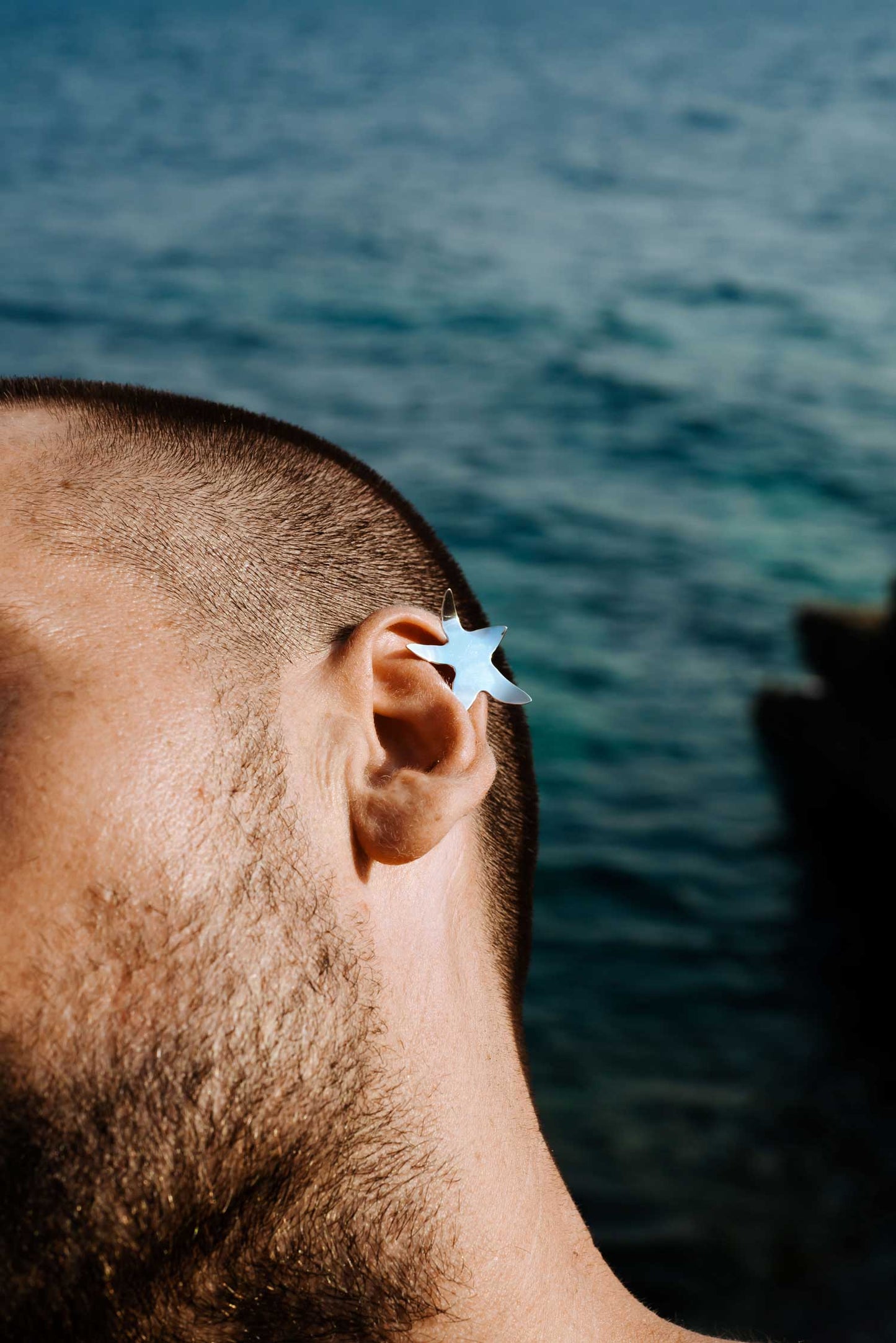 Sea Star earrings 02