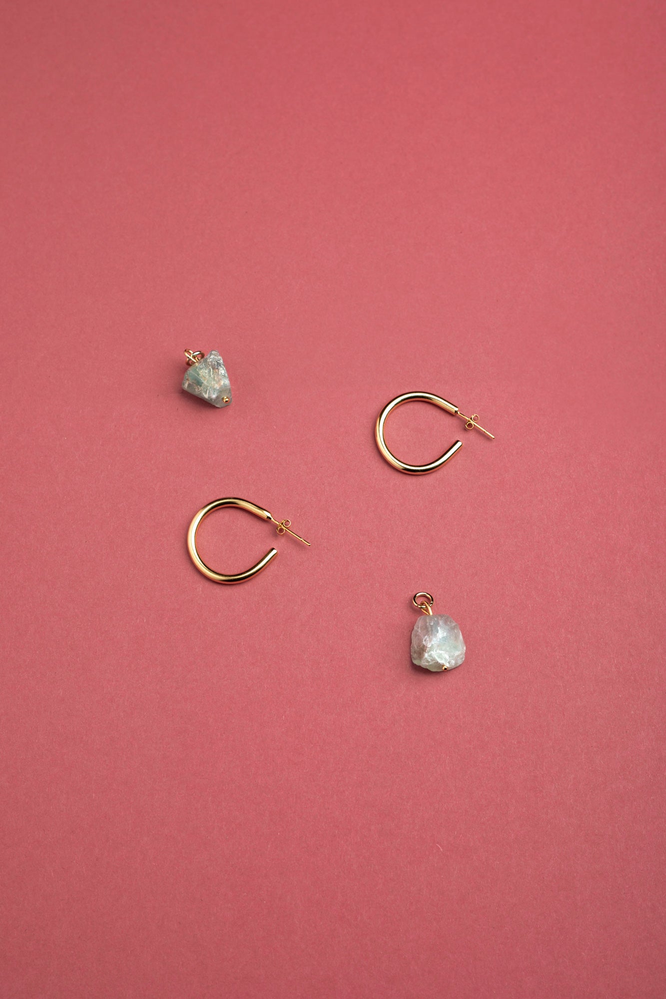 Amulet earrings
