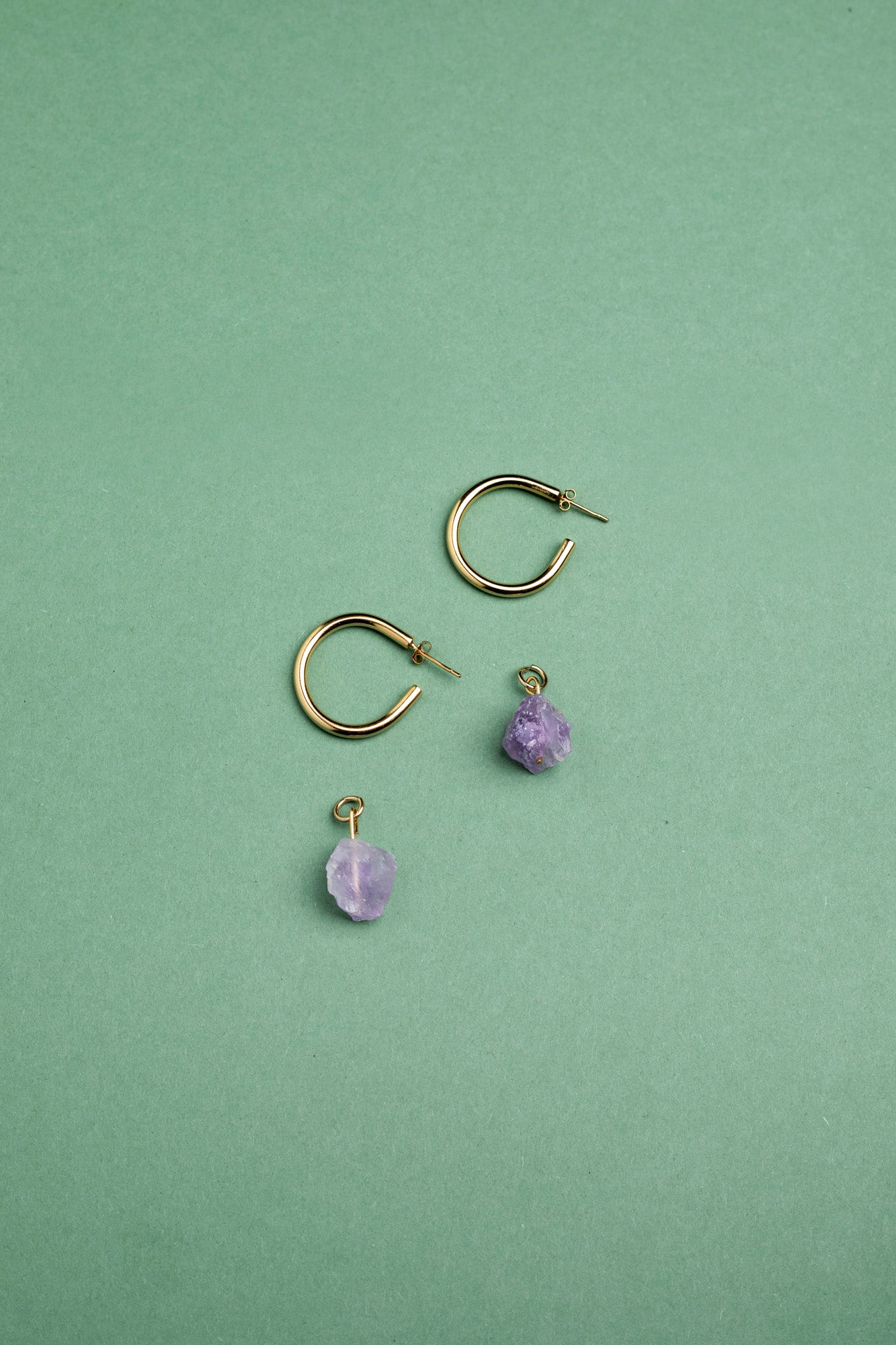 Amulet earrings