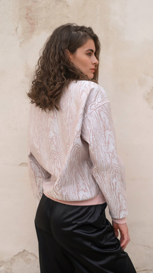 Ring jacquarde sweatshirt/PREORDER