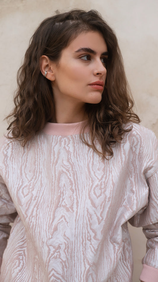 Ring jacquarde sweatshirt/PREORDER