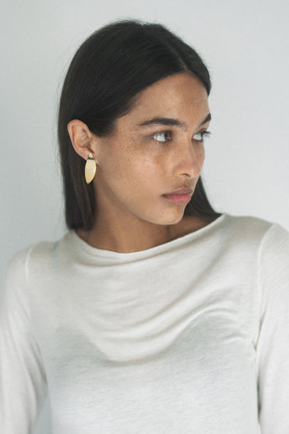 Olive Leaf earrings