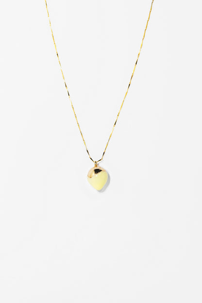 Marbles necklace with a hint of ivory