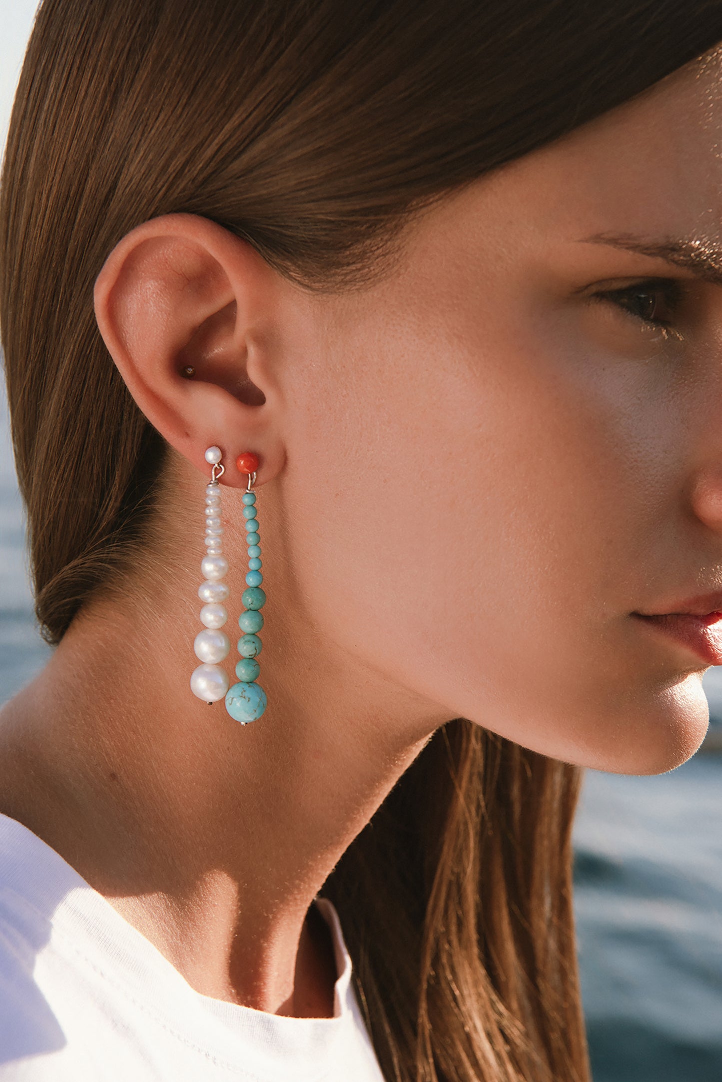 Pearl Cascade Earrings