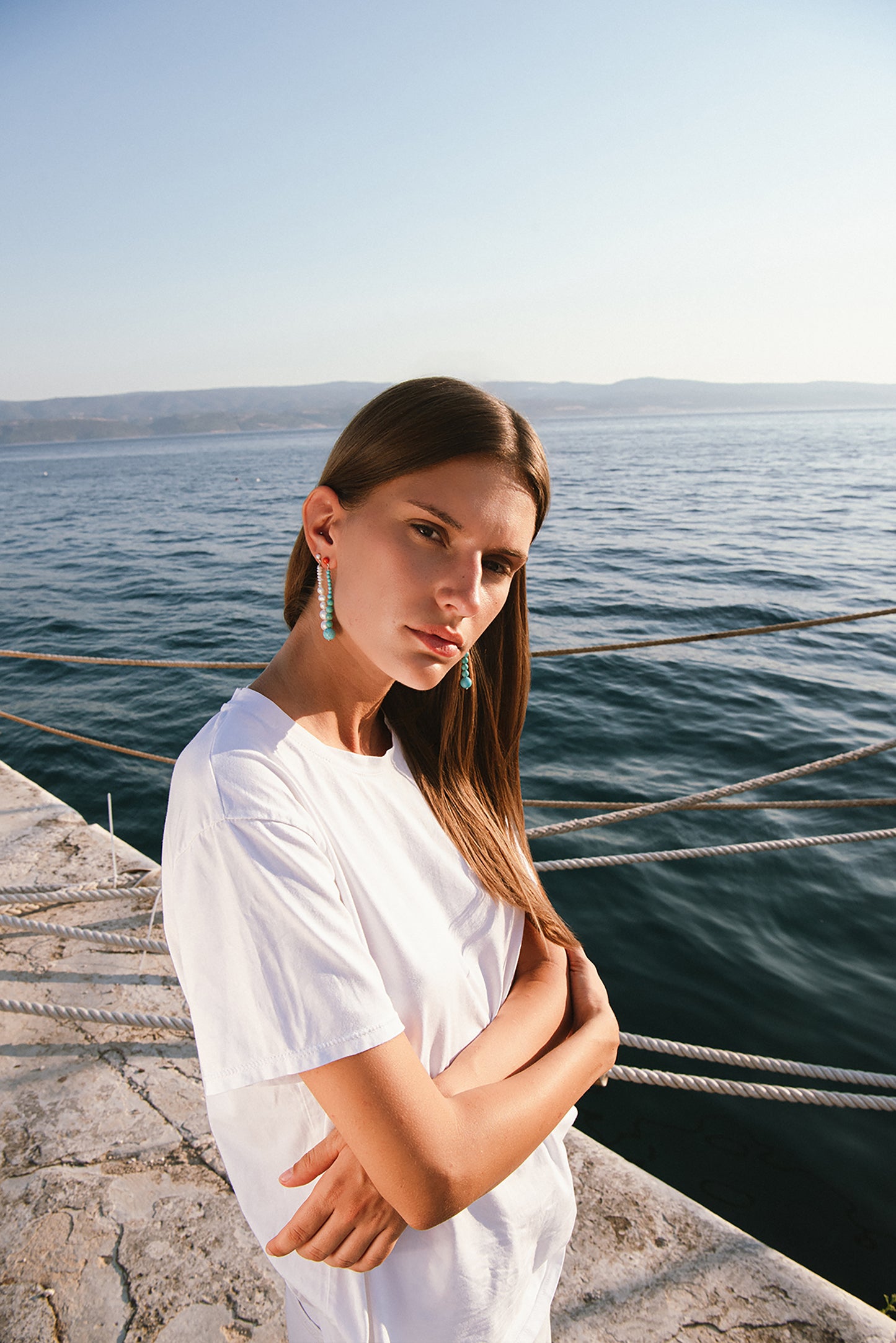Pearl Cascade Earrings