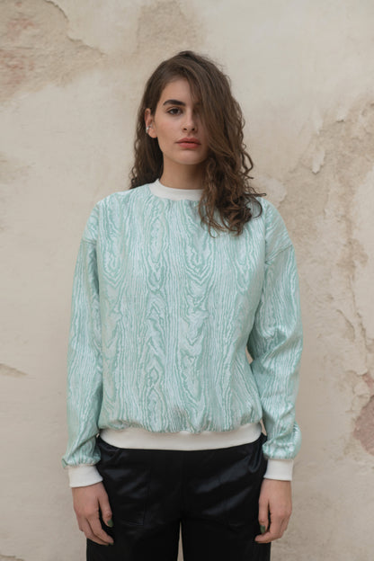 Ring jacquarde sweatshirt