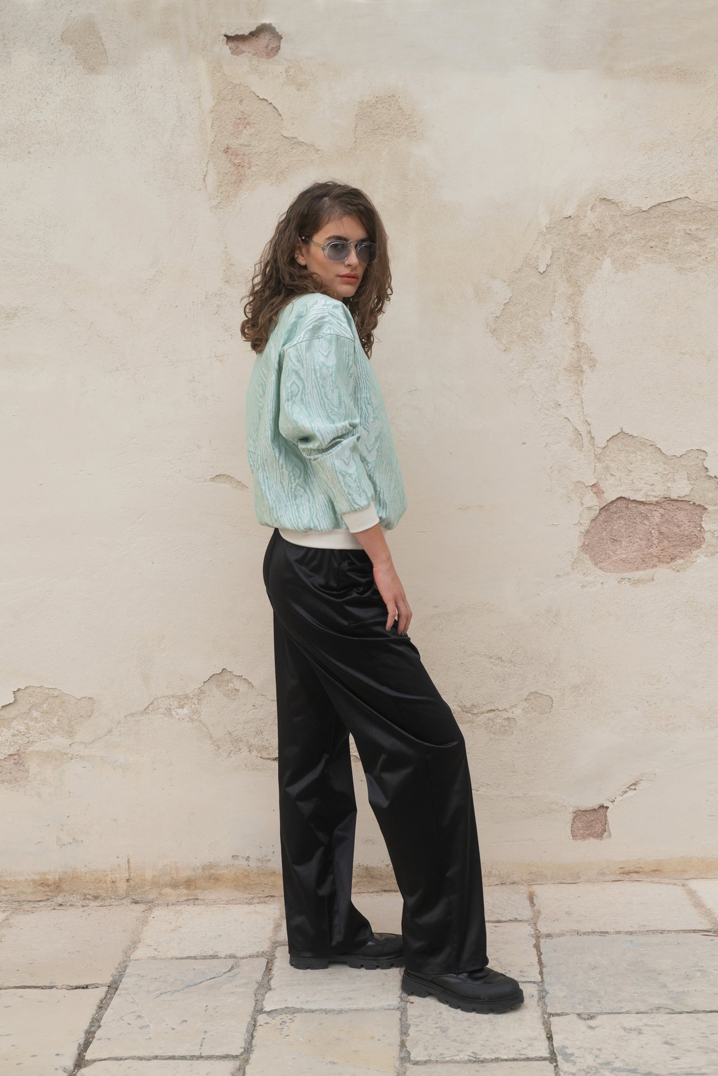 Ring jacquarde sweatshirt