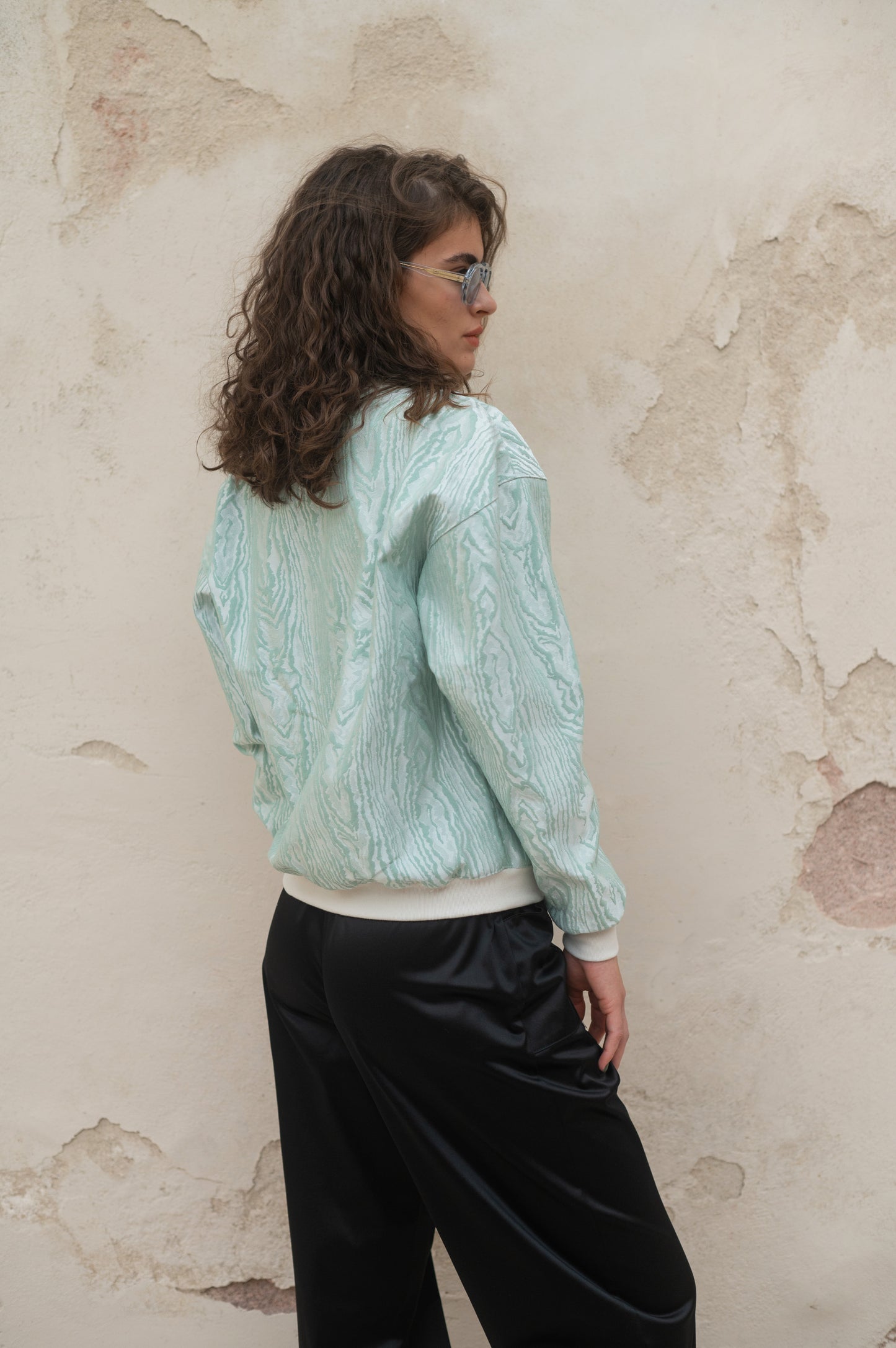 Ring jacquarde sweatshirt