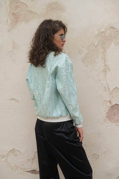 Ring jacquarde sweatshirt