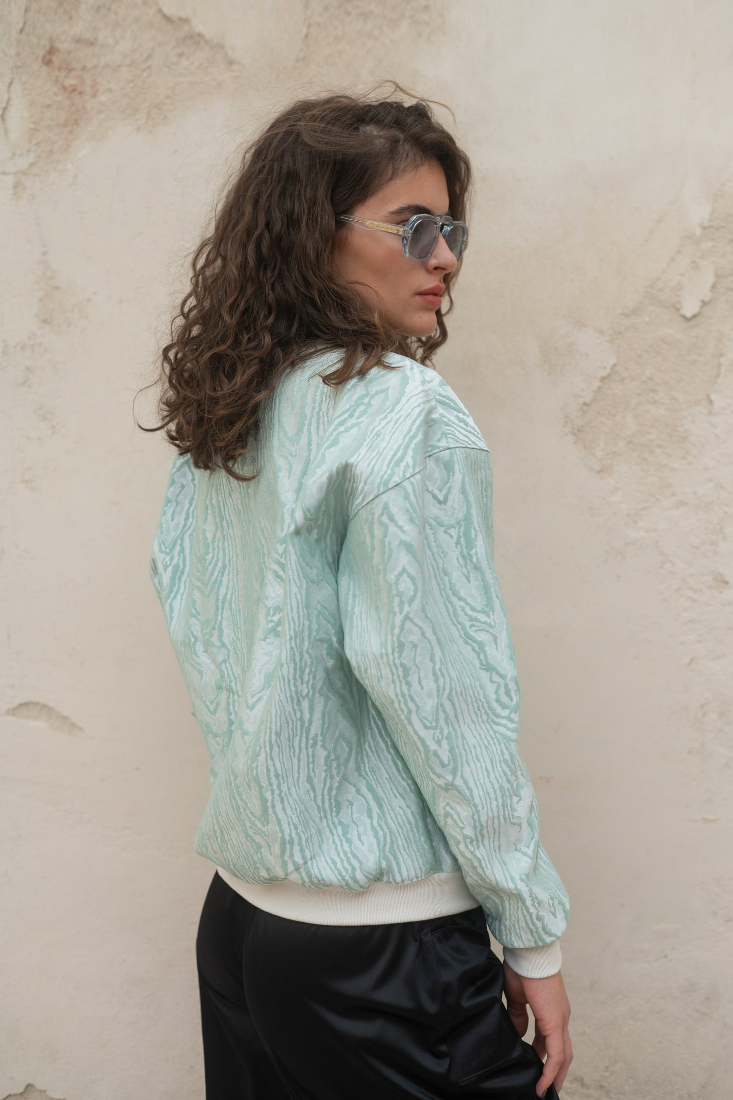 Ring jacquarde sweatshirt