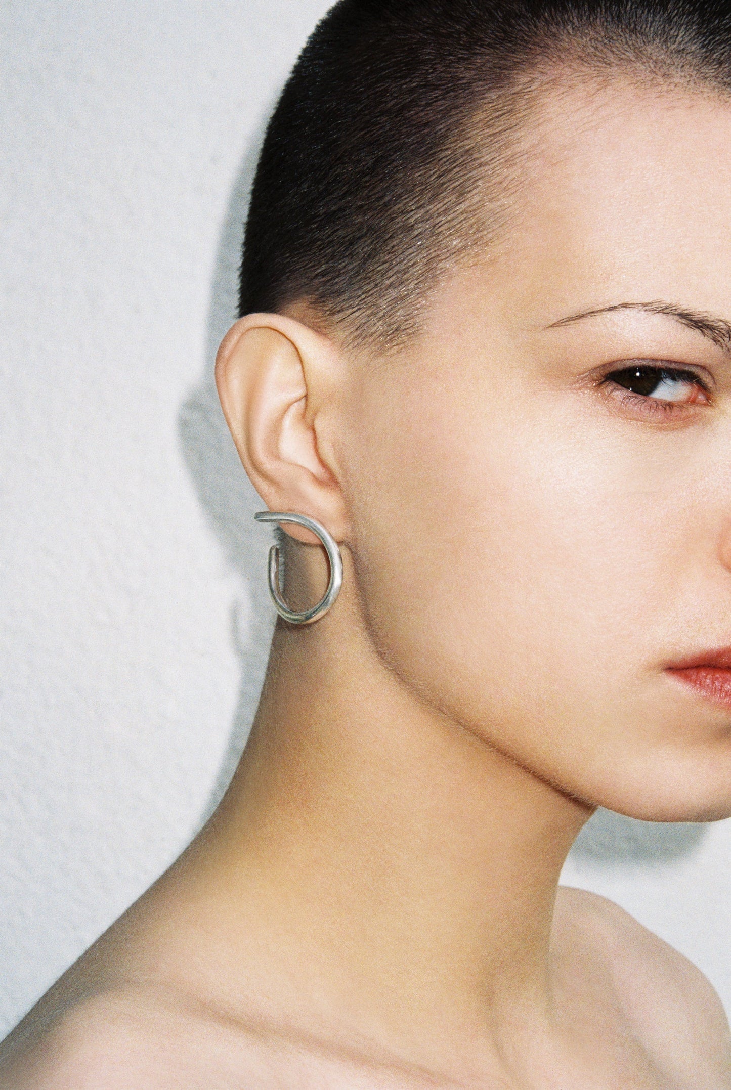 Twisted earrings size M