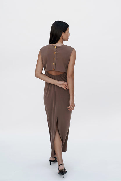 Sexy Back dress/chocolate