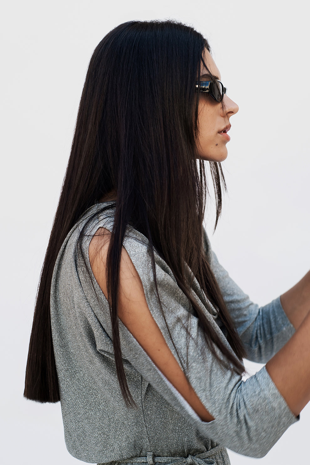 Wave jumpsuit/Silver olive