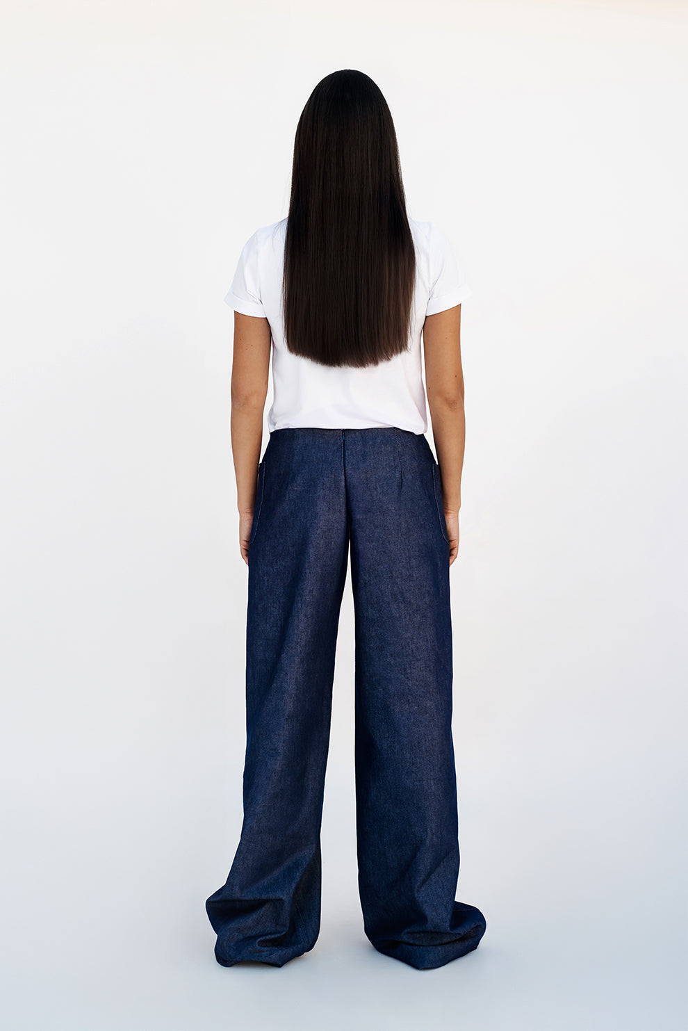 Mid Rise Denim Trousers/PREORDER