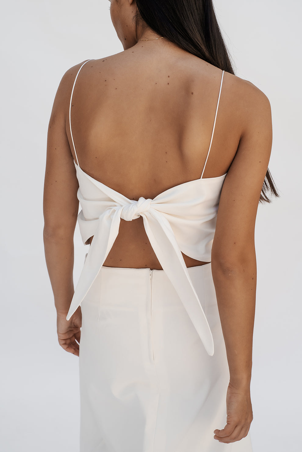 Cotton scarf top/PREORDER