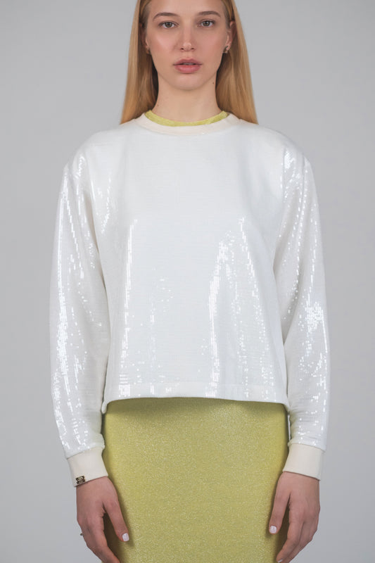 Sequin sweatshirt