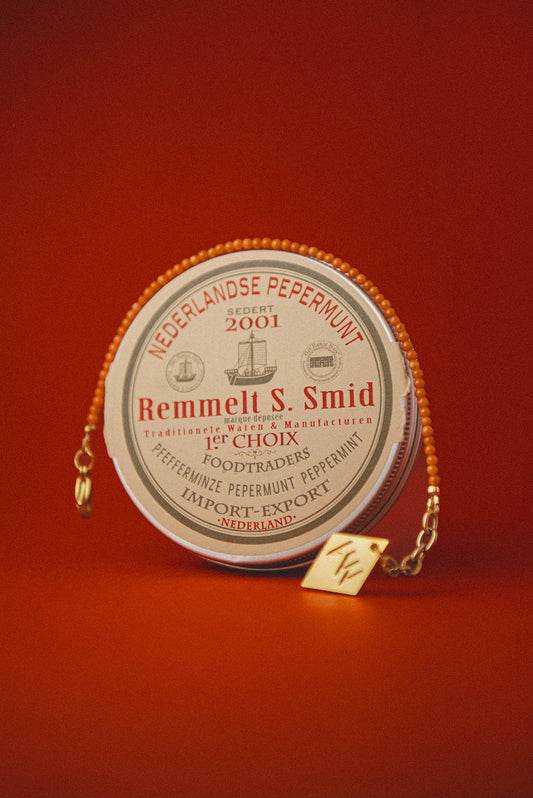 Lucky Charm bracelet coral