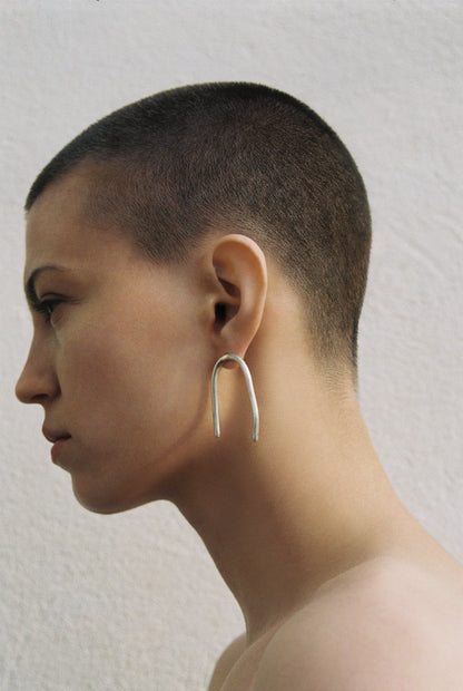 Cave earrings size L