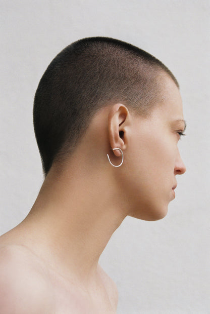 Twisted earrings size S