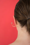 Playground Love ear cuff with embellishment