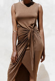 Naked knot dress