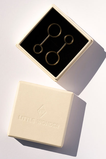 Let's blow bubbles earrings