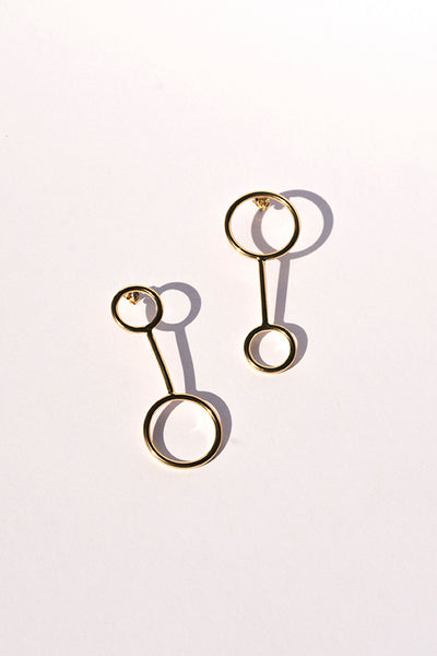 Let's blow bubbles earrings