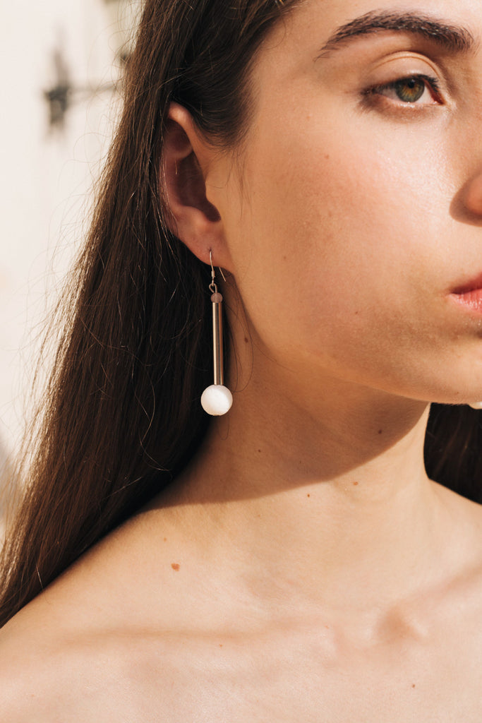 Bellevue earrings silver