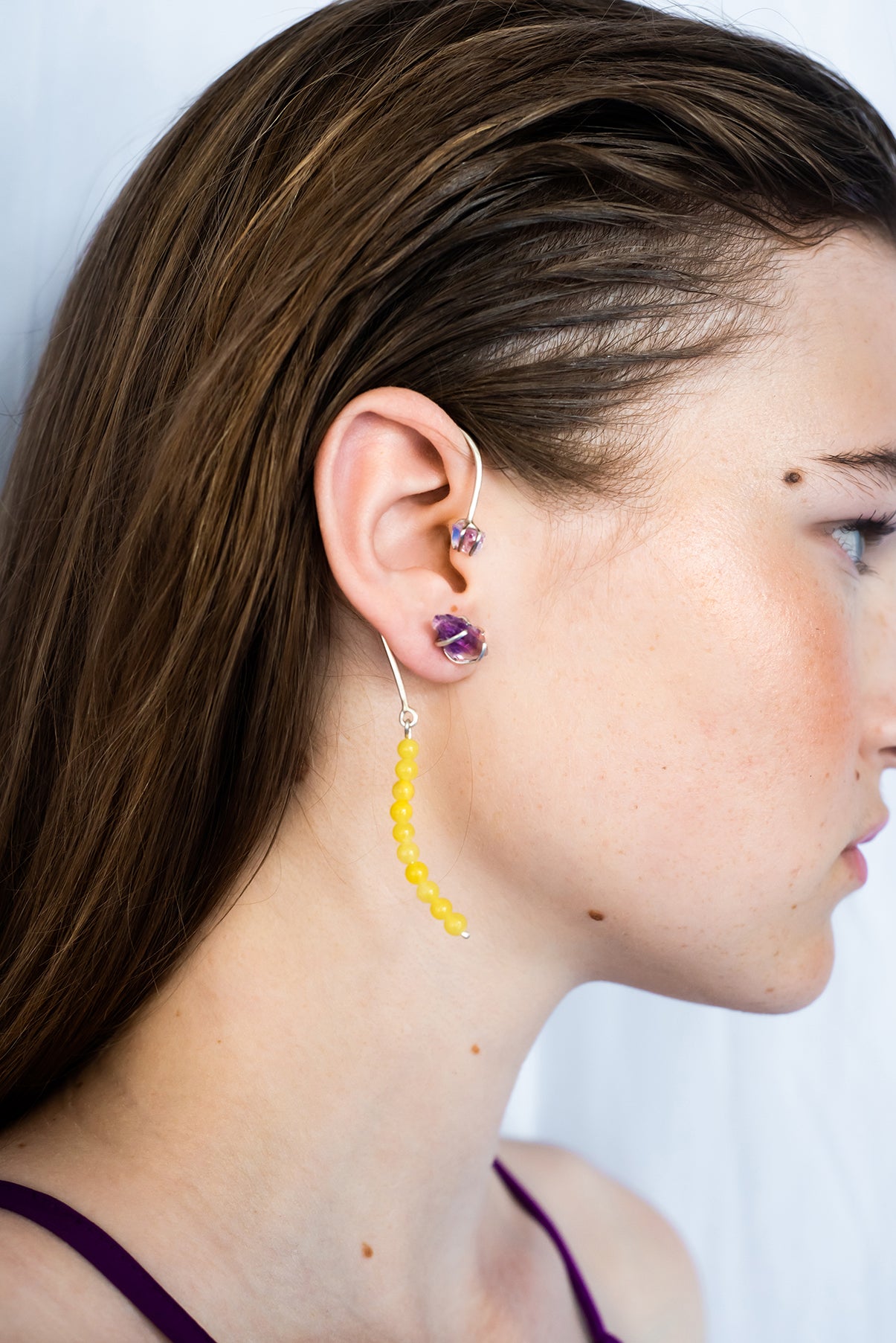 Amethyst Infusion earrings