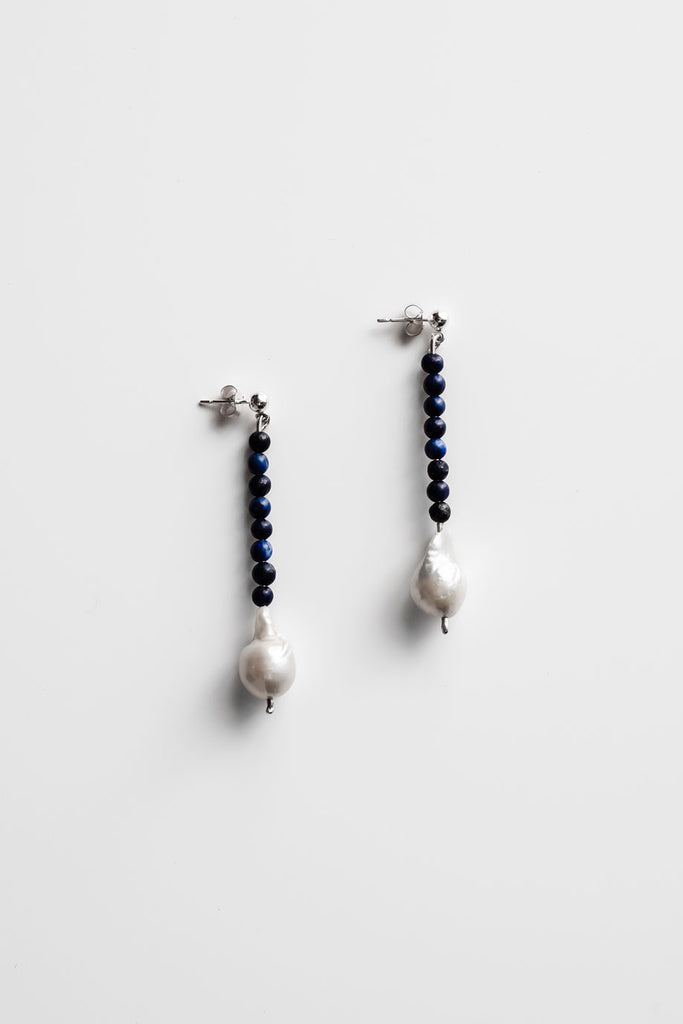 Lapis Sienna earrings